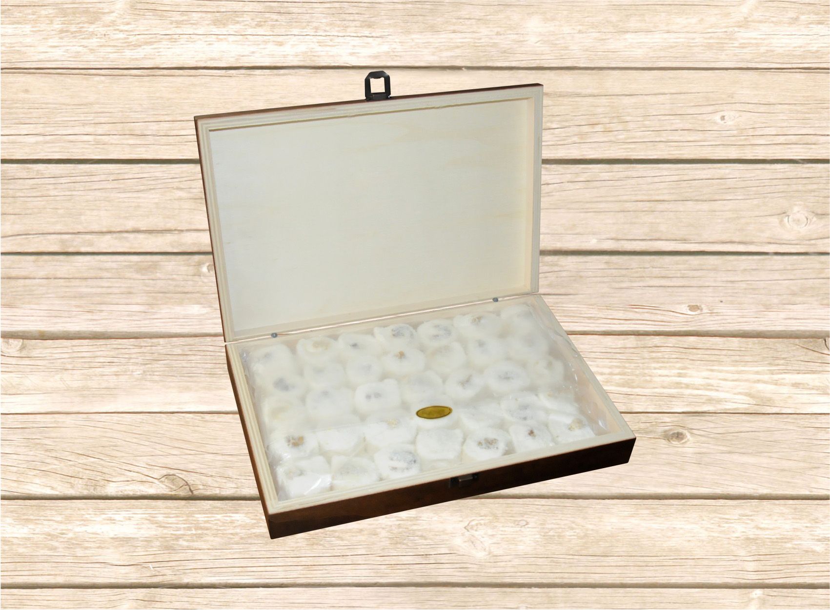 Ahşap Tatlı &amp; Çikolata Kutusu, Ürüm KoduKT03112 gömlek kutusu